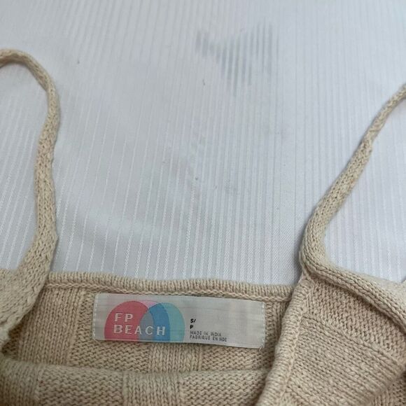 Free People Beach Santos Sleeveless Sweater Midi Dress Size Small S/P - Picture 2 of 6